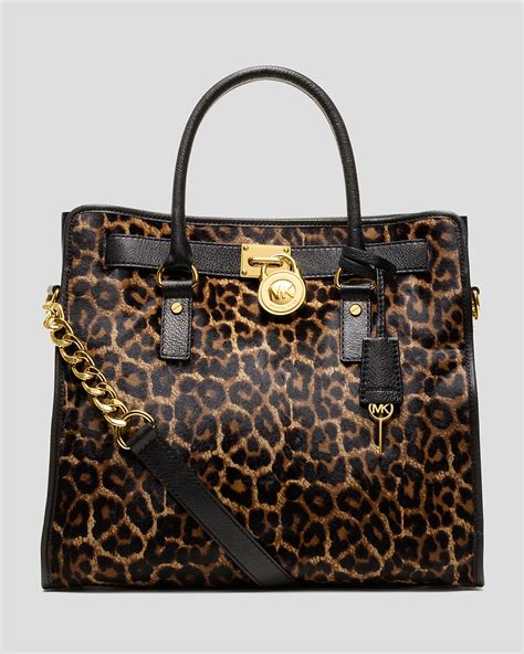 cheetalined michael kors bag